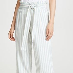 NWOT Madewell Wide Leg Linen Paperbag Pant